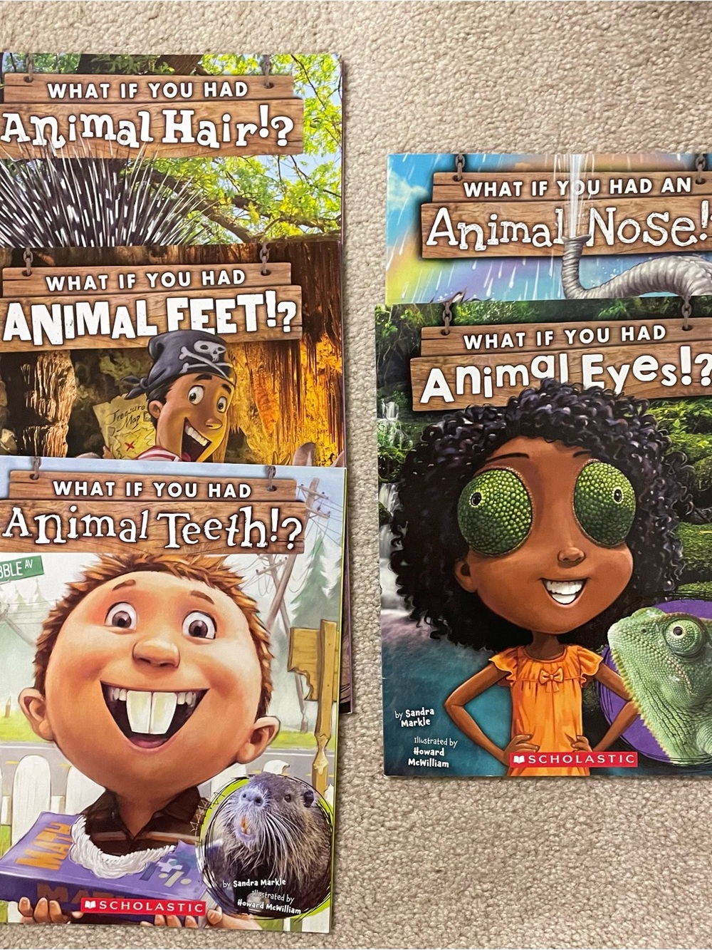 “What if…”stories.  Bundle of 5 Books- Brand New soft cover.